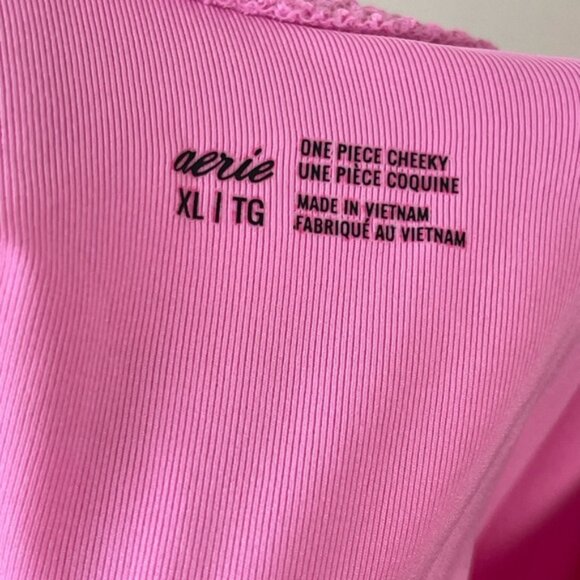 Aerie Pink One Piece Swimsuit - Picture 4 of 4